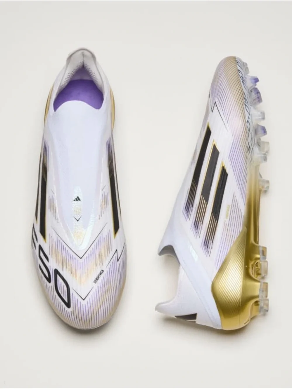 Brand New-adidas F50 Elite Laceless Firm Ground Cleats
